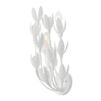 QN-FLORA-3W-WHT Flora 3 Light Wall Light Textured Plaster
