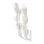QN-FLORA-3W-WHT Flora 3 Light Wall Light Textured Plaster