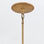 QN-FLORA3-GD Flora 3 Light Duo-Mount Pendant Burnished Gold