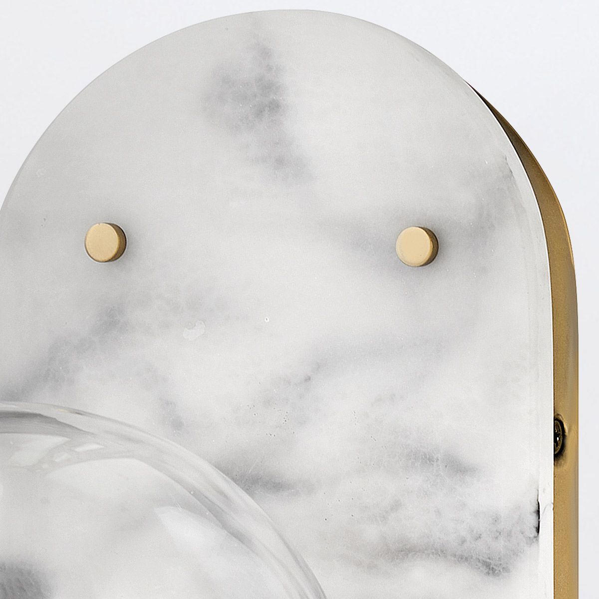 QN-GILDA-WB1-HB Gilda Bathroom 1 Light Wall Light Heritage Brass