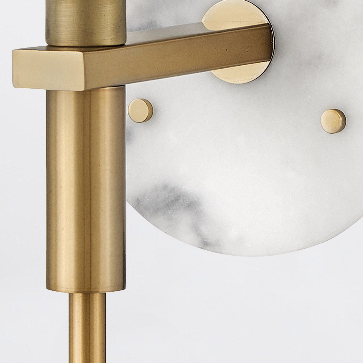 QN-GILDA-WB1-HB Gilda Bathroom 1 Light Wall Light Heritage Brass