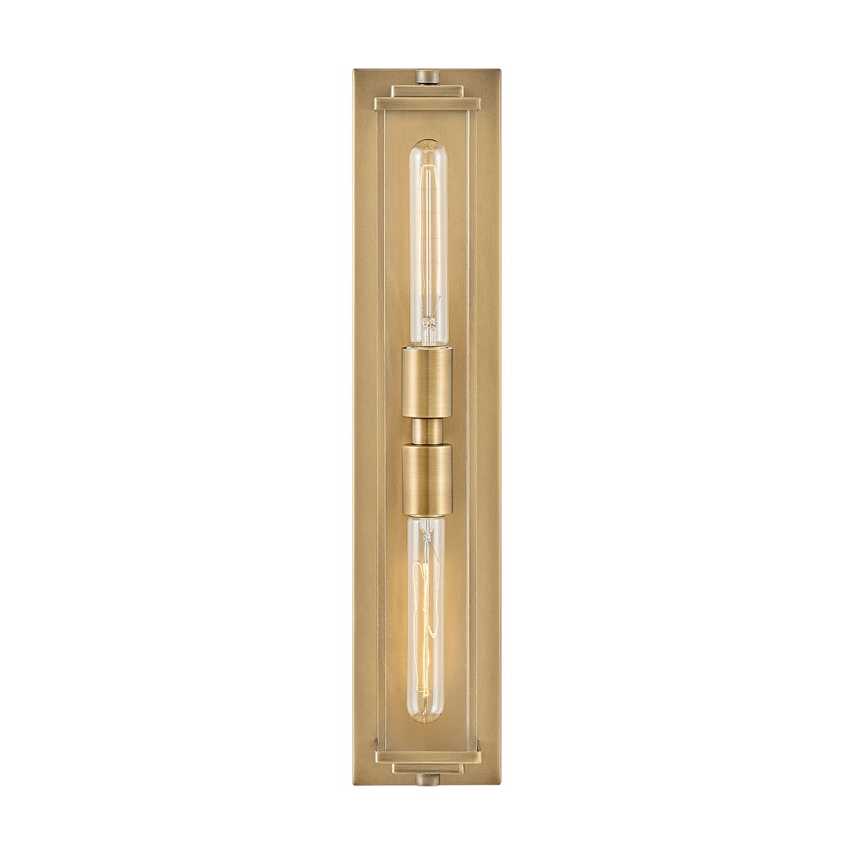 QN-HENRI-WB2-HB Henri Bathroom 2 Light Wall Light Heritage Brass