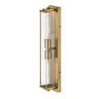 QN-HENRI-WB2-HB Henri Bathroom 2 Light Wall Light Heritage Brass