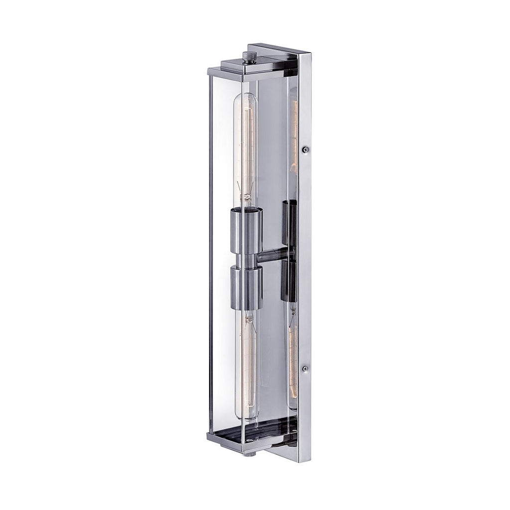 QN-HENRI-WB2-PC Henri Bathroom 2 Light Wall Light Polished Chrome