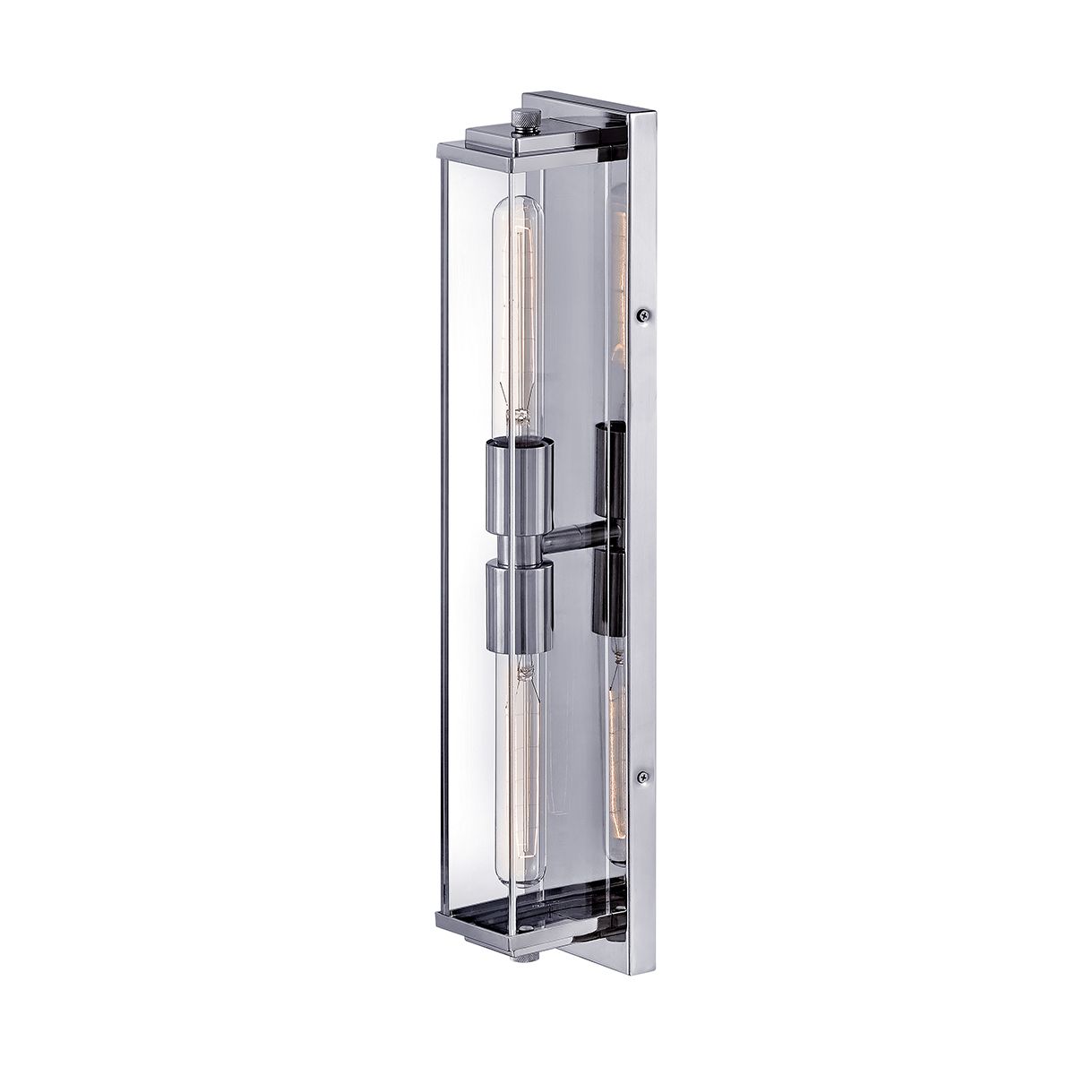 QN-HENRI-WB2-PC Henri Bathroom 2 Light Wall Light Polished Chrome