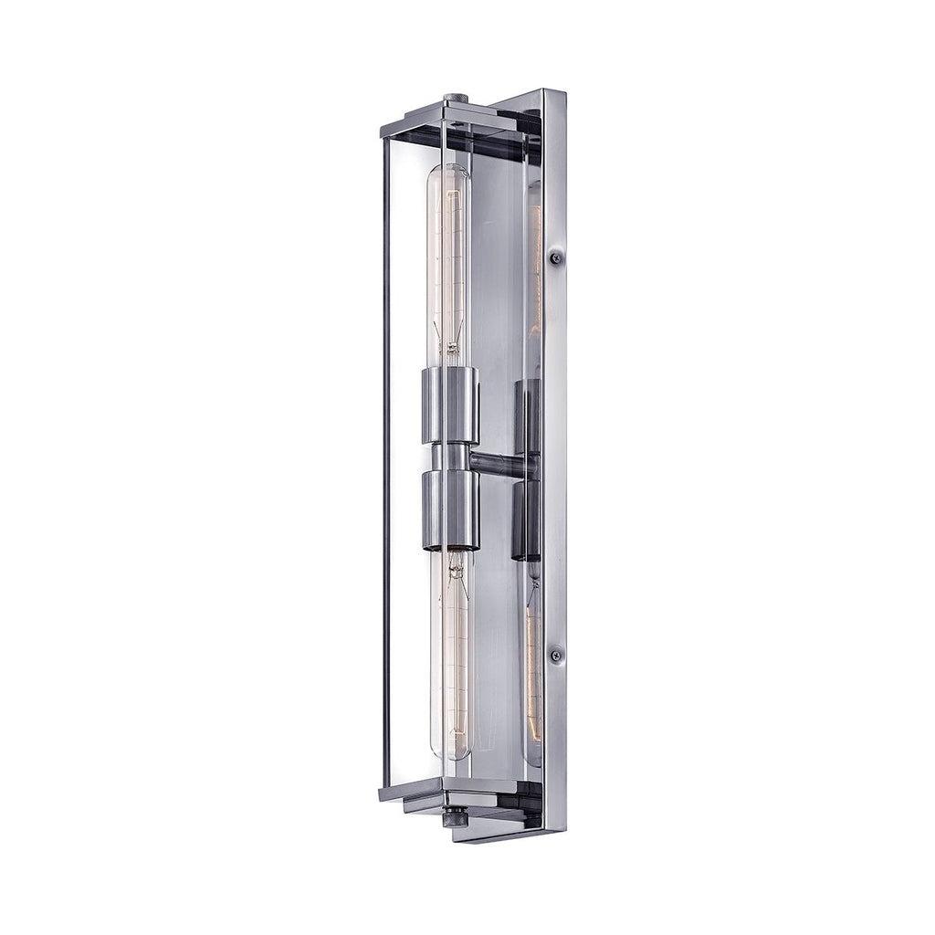 QN-HENRI-WB2-PC Henri Bathroom 2 Light Wall Light Polished Chrome