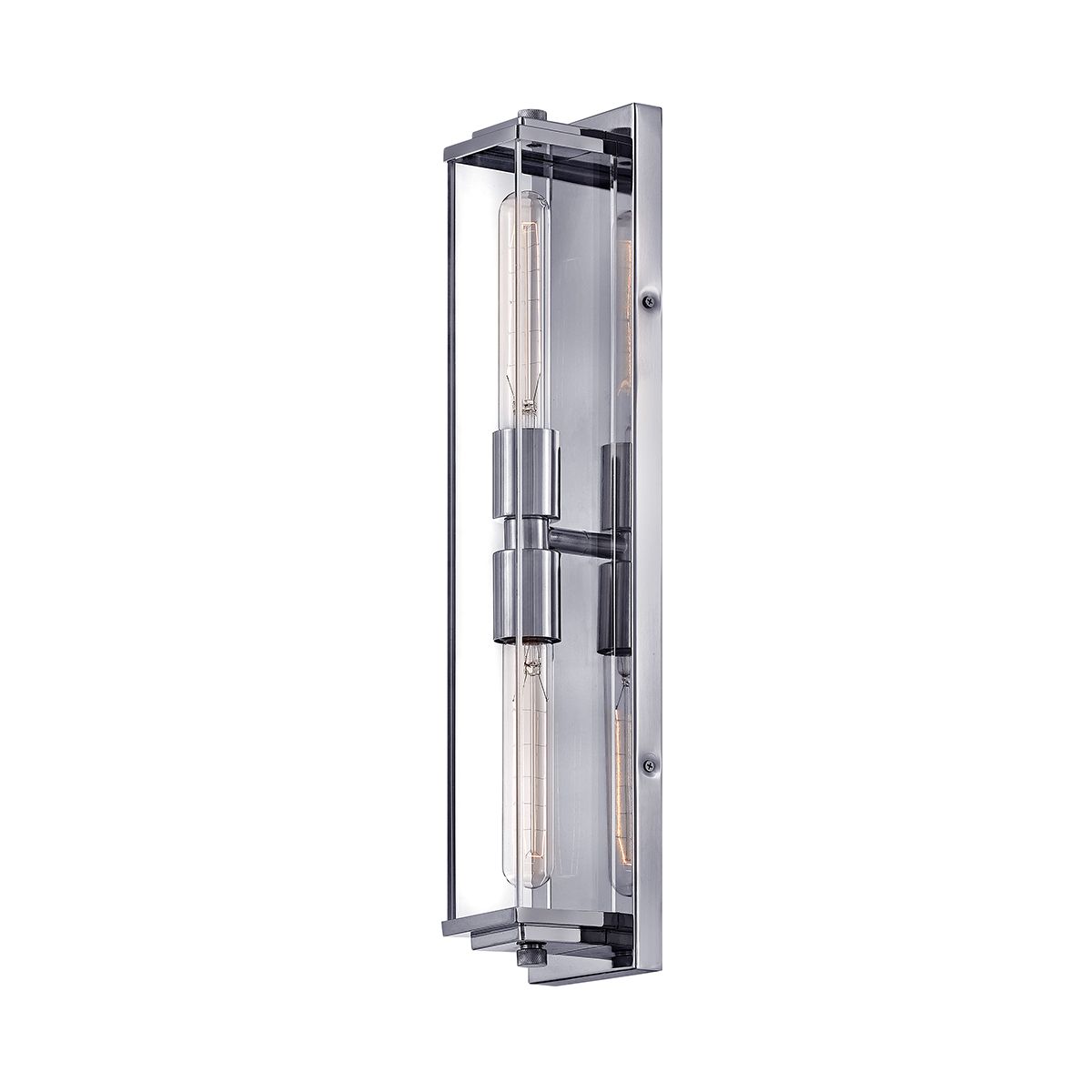 QN-HENRI-WB2-PC Henri Bathroom 2 Light Wall Light Polished Chrome