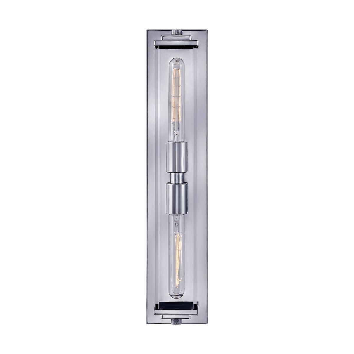 QN-HENRI-WB2-PC Henri Bathroom 2 Light Wall Light Polished Chrome
