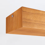 QN-HORIZON-LED-LP-140-TEAK Horizon LED Linear Pendant Teak