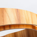 QN-HORIZON-RING-LED-80-TEAK Horizon LED Medium Ring Pendant Teak