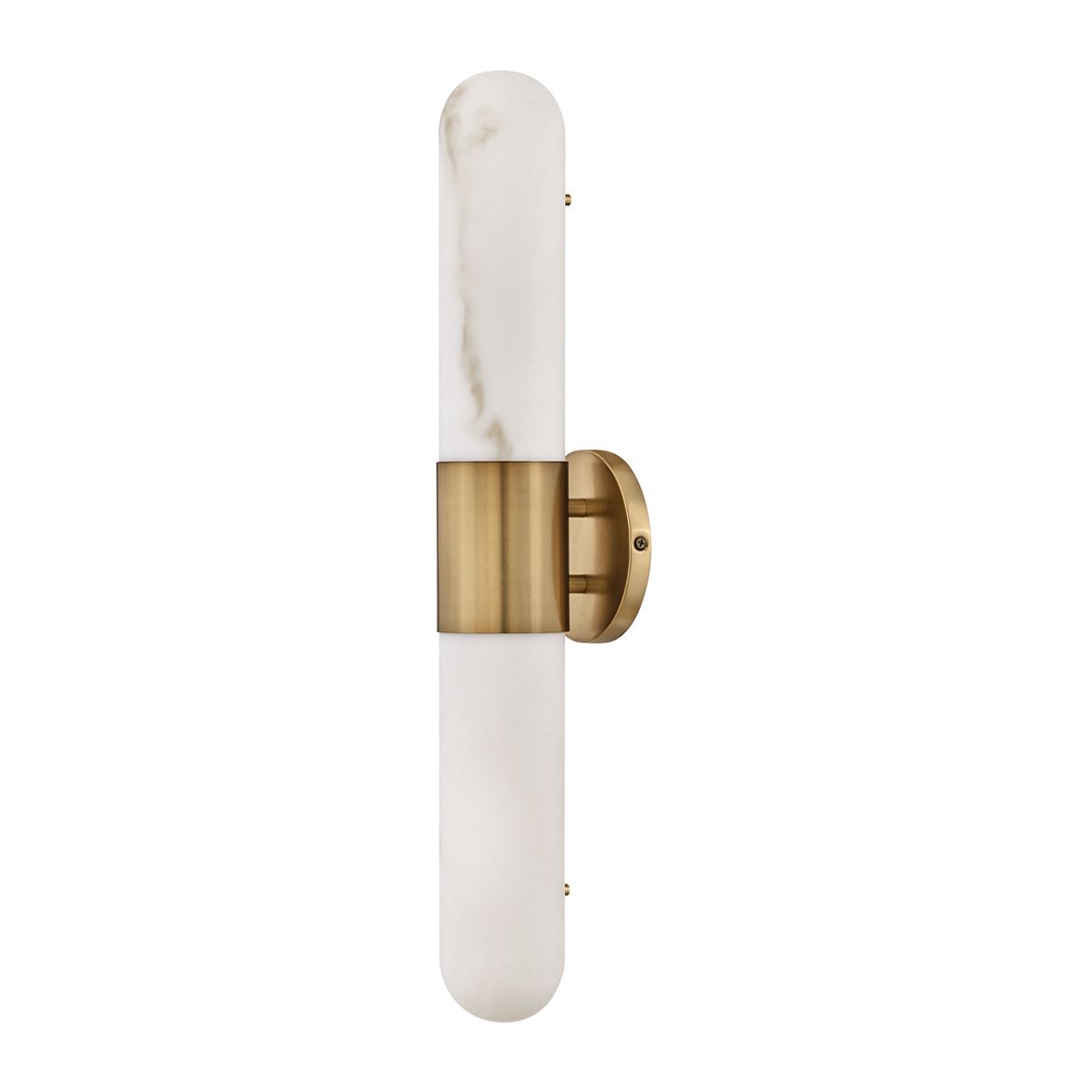 QN-IBIZA-L-HB Ibiza Bathroom Large LED Wall Light Heritage Brass