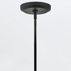 QN-LUCA-10P-BK-BK Luca 10 Light Multi-tier Chandelier Black