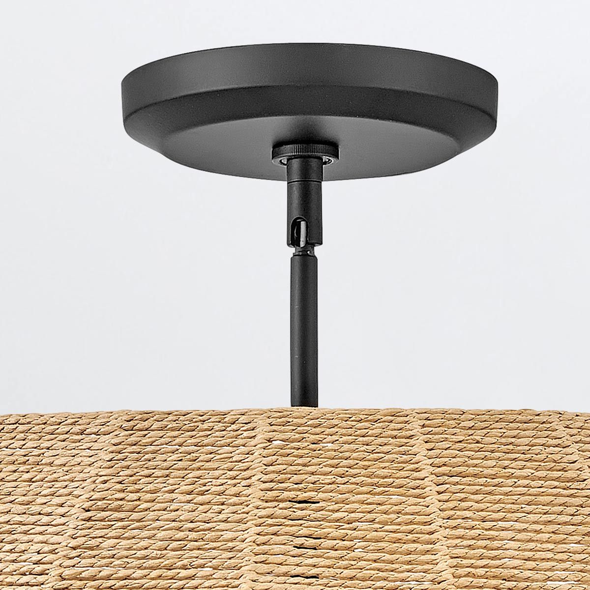 QN-LUCA-5P-M-BK-CAM Luca 5 Light Duo-Mount Pendant Black/Camel
