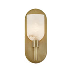QN-LUCIAN1-VBS-AR Lucian 1 Light Wall Light Vintage Brass