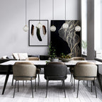 QN-MARNI-1P-NBR Marni Mini LED Pendant Natural Brass