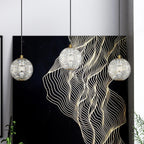 QN-MARNI-1P-NBR Marni Mini LED Pendant Natural Brass