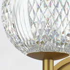 QN-MARNI-1WB-NBR Marni LED Wall Light Natural Brass