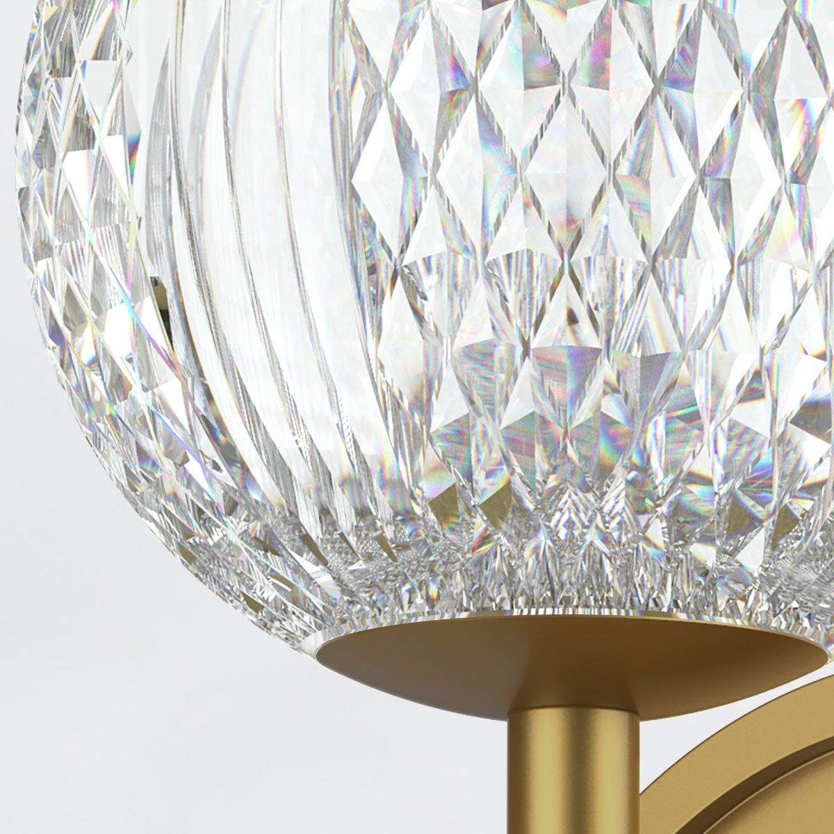 QN-MARNI-1WB-NBR Marni LED Wall Light Natural Brass