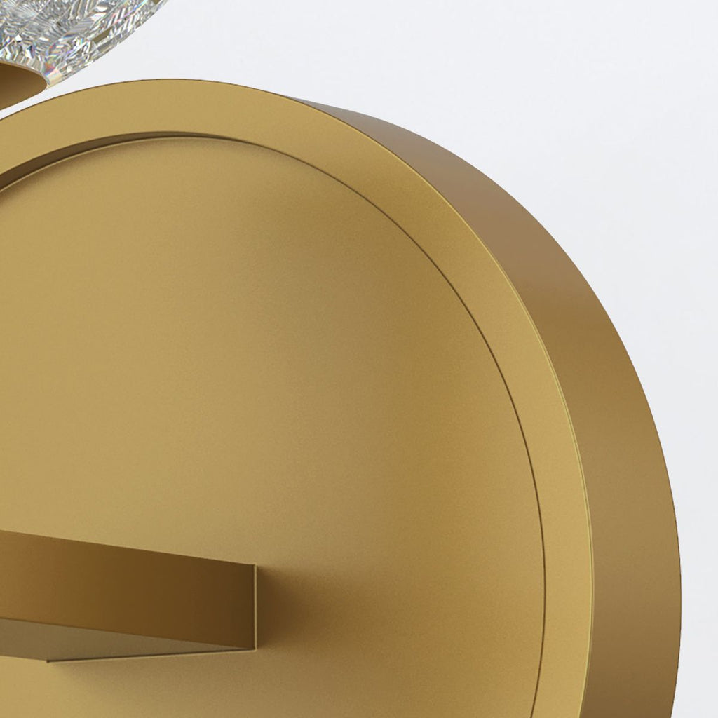 QN-MARNI-1WB-NBR Marni LED Wall Light Natural Brass