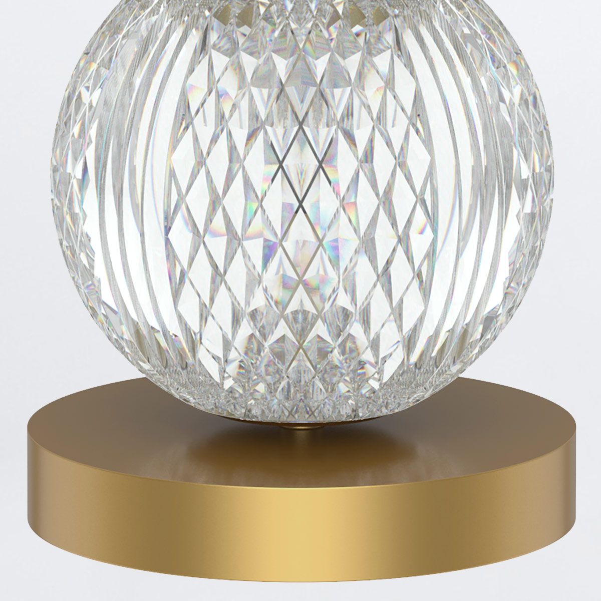 QN-MARNI-TL-M-NBR Marni Medium LED Table Lamp Natural Brass