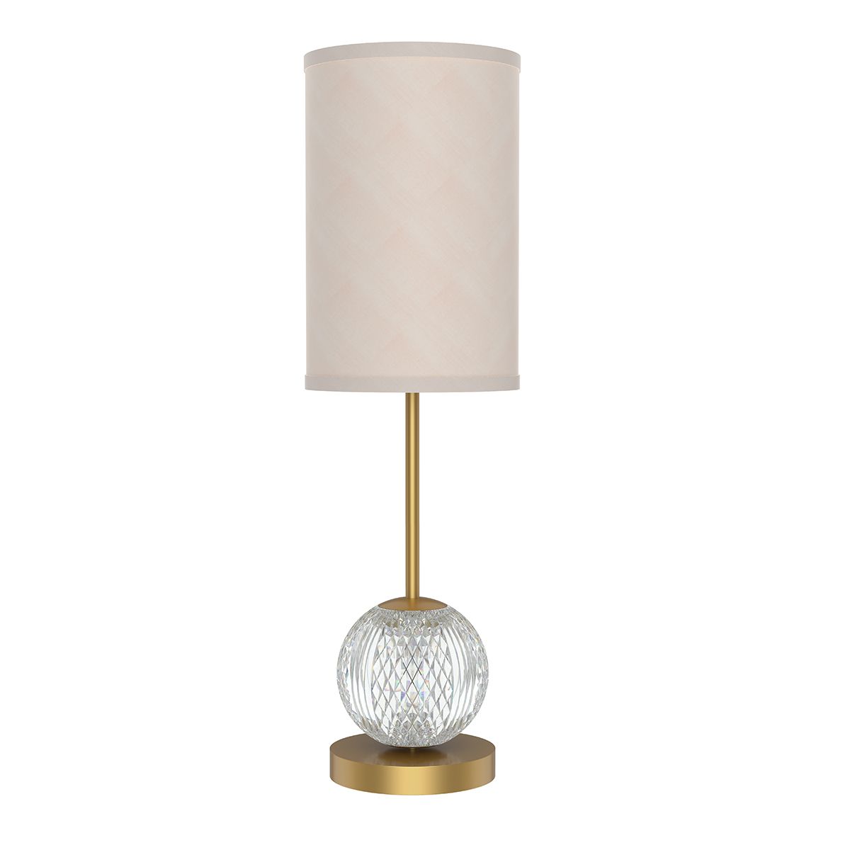QN-MARNI-TL-M-NBR Marni Medium LED Table Lamp Natural Brass