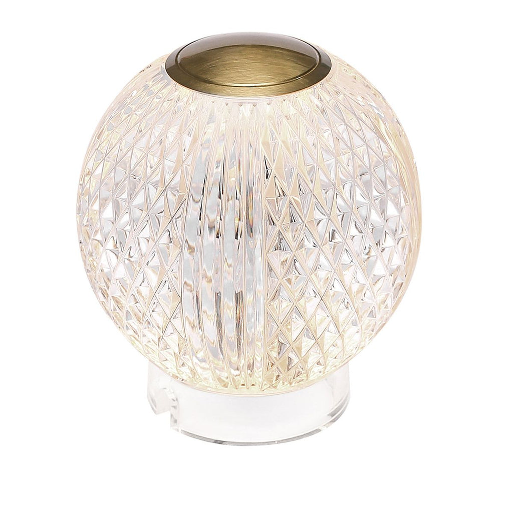 QN-MARNI-TL-S-NBR Marni Small LED Table Lamp Natural Brass