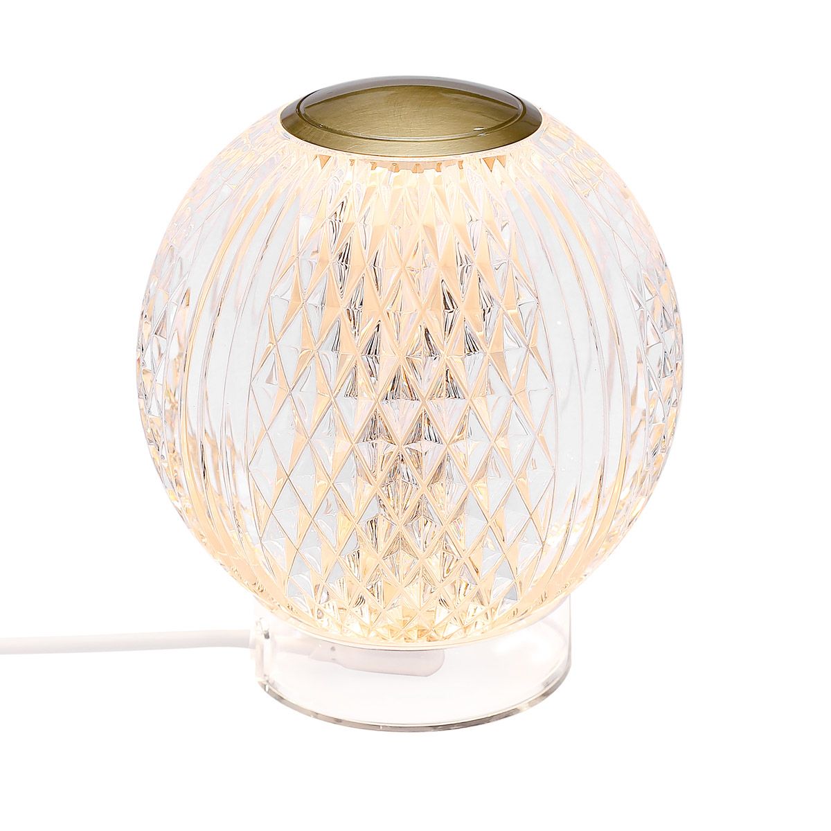 QN-MARNI-TL-S-NBR Marni Small LED Table Lamp Natural Brass