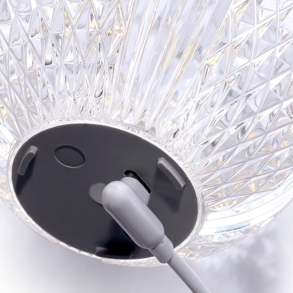 QN-MARNI-TL-S-NBR Marni Small LED Table Lamp Natural Brass