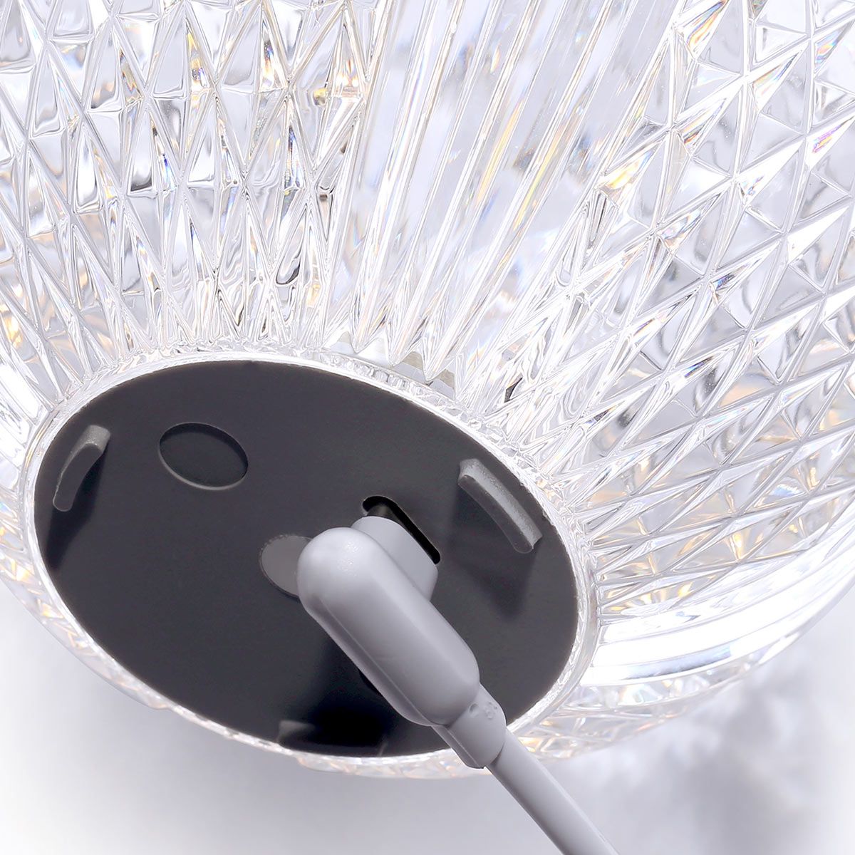 QN-MARNI-TL-S-NBR Marni Small LED Table Lamp Natural Brass
