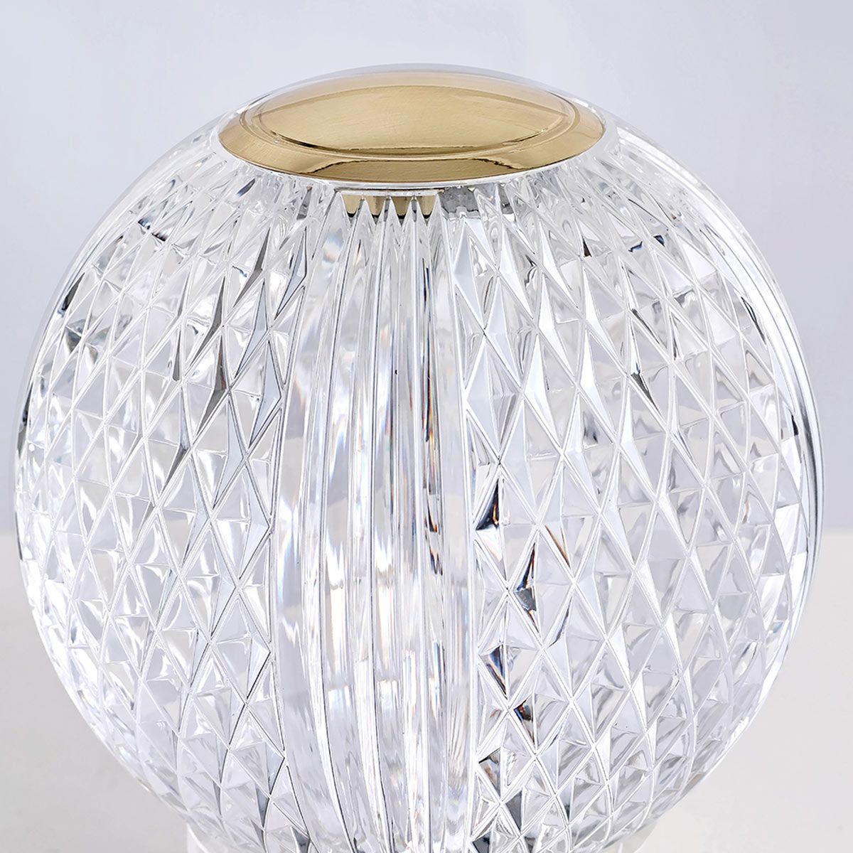 QN-MARNI-TL-S-NBR Marni Small LED Table Lamp Natural Brass