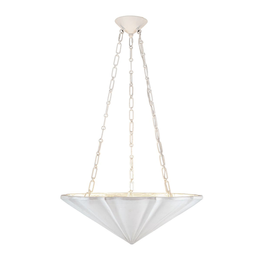 QN-MARTINE-P-WHT Martine 3 Light Pendant Antique White