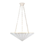 QN-MARTINE-P-WHT Martine 3 Light Pendant Antique White