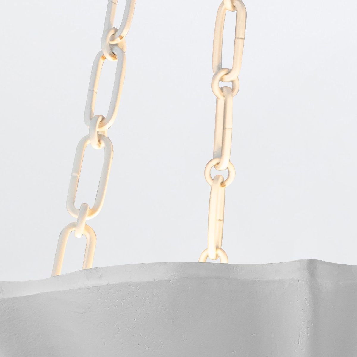 QN-MARTINE-P-WHT Martine 3 Light Pendant Antique White