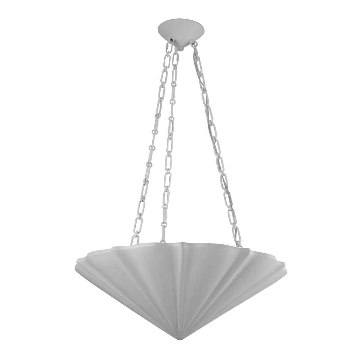QN-MARTINE-P-WHT Martine 3 Light Pendant Antique White