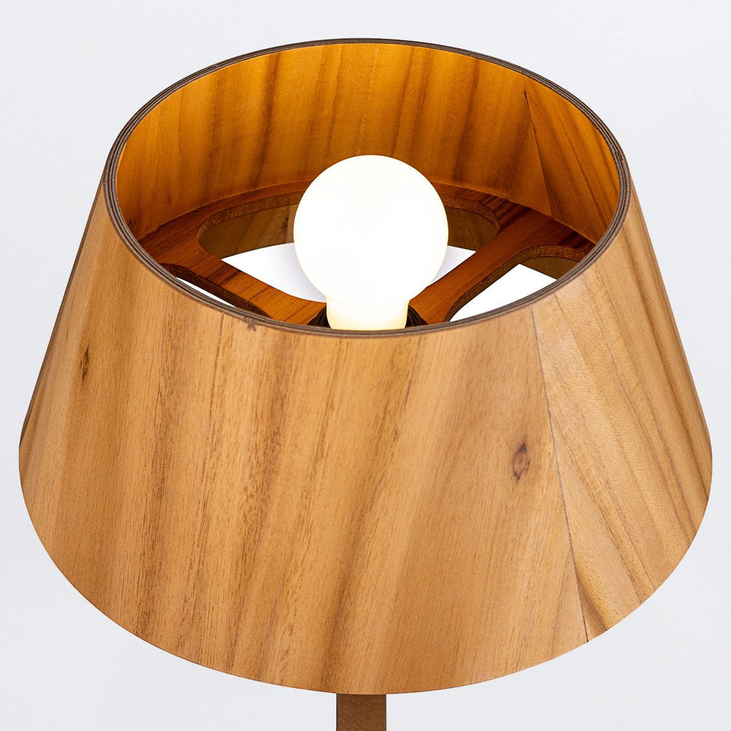QN-NOSTALGIA-TL-M-TEAK Nostalgia Table Lamp Teak