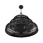 QN-OPHELIA-13P-BK-BK Ophelia 13 Light Multi-Tier Chandelier Black