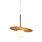 QN-ORBIT-P-M-TEAK Orbit Pendant Light Teak