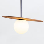 QN-ORBIT-P-M-TEAK Orbit Pendant Light Teak