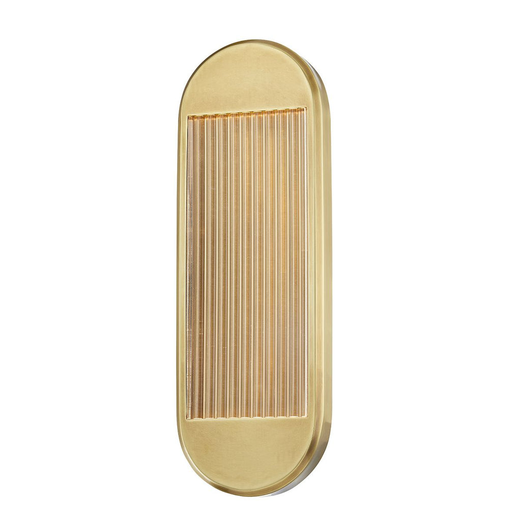 QN-PALAIS-W-M-VBS Palais Medium LED Wall Light Vintage Brass