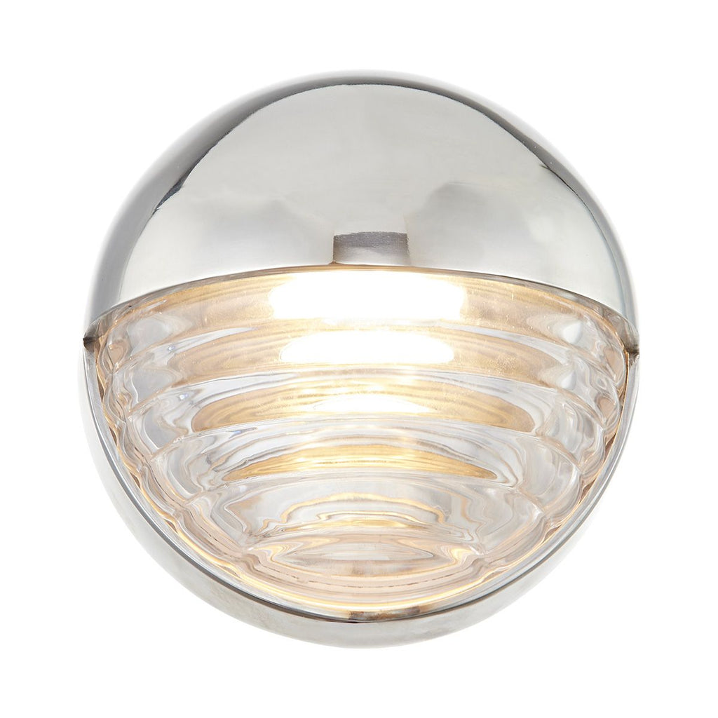 QN-PALAIS-W-S-PN Palais Small LED Wall Light Polished Nickel