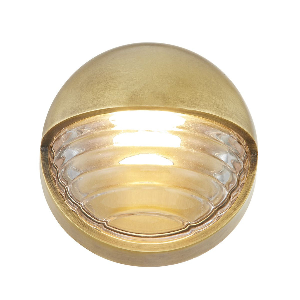 QN-PALAIS-W-S-VBS Palais Small LED Wall Light Vintage Brass