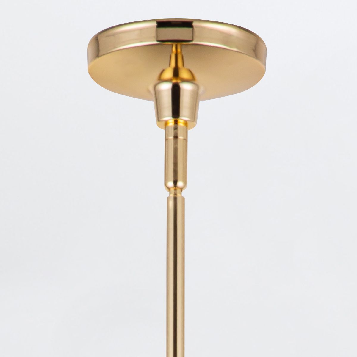 QN-PALMETTO-P-M-PB Palmetto 1 Light Pendant Polished Brass