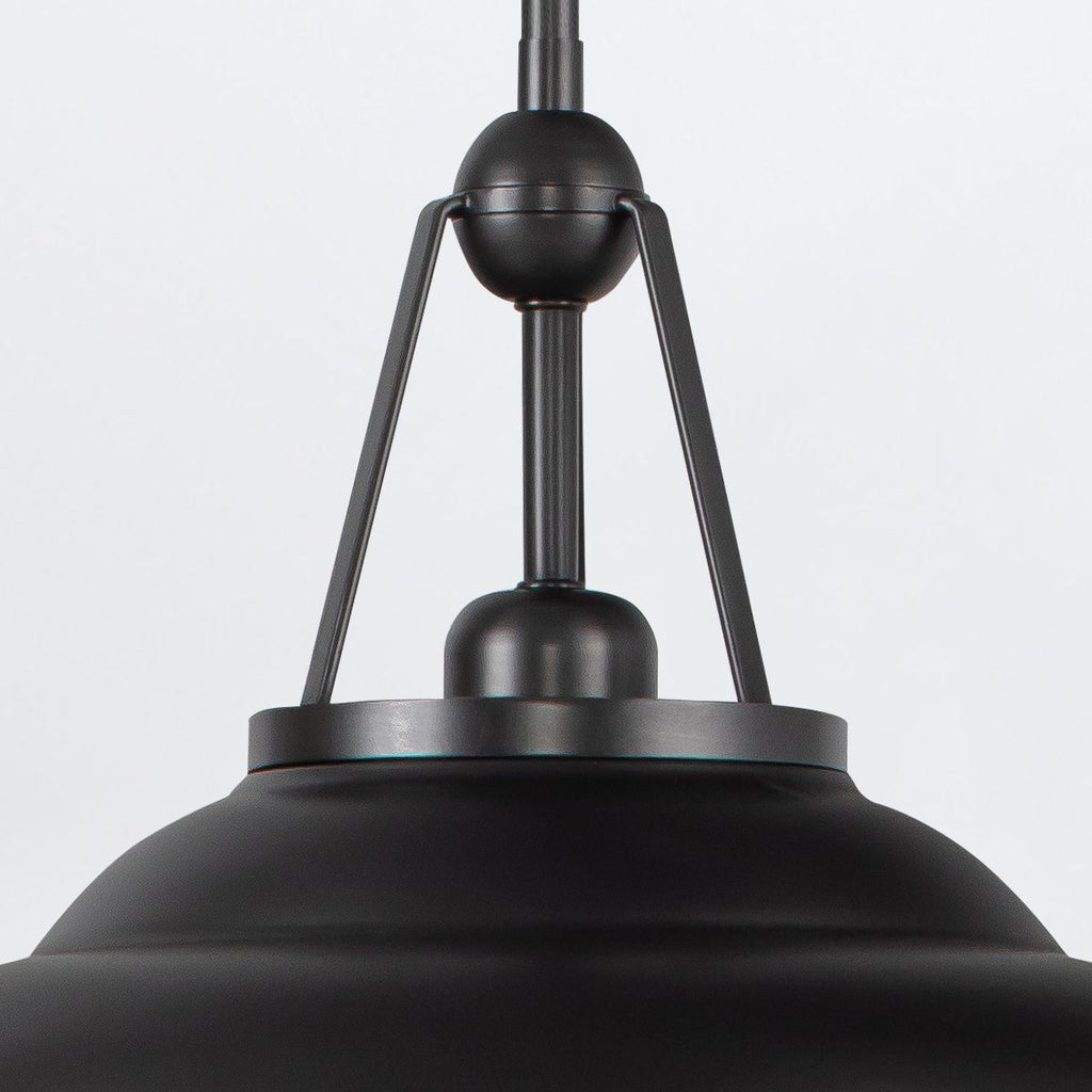 QN-PALMETTO-P-M-UBZ Palmetto 1 Light Pendant Urban Bronze