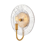 QN-RENE-WB1-DSB Rene 1 Light Wall Light Distressed Brass