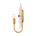 QN-RENE-WB1-DSB Rene 1 Light Wall Light Distressed Brass