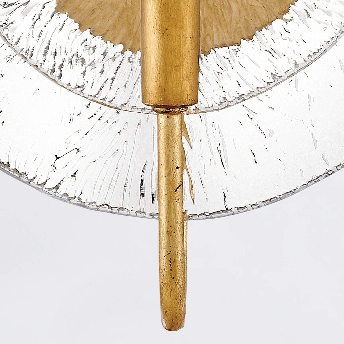 QN-RENE-WB1-DSB Rene 1 Light Wall Light Distressed Brass