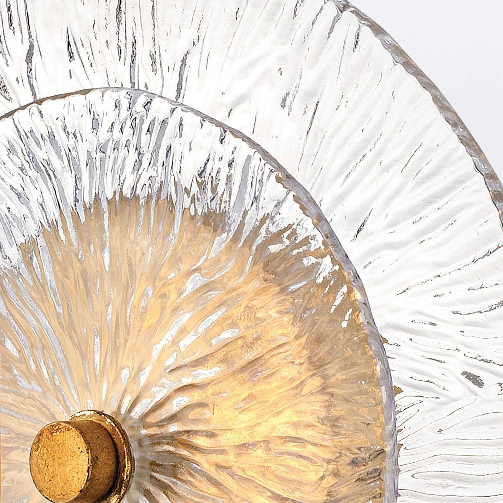QN-RENE-WB1-DSB Rene 1 Light Wall Light Distressed Brass