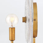 QN-RENE-WB1-DSB Rene 1 Light Wall Light Distressed Brass