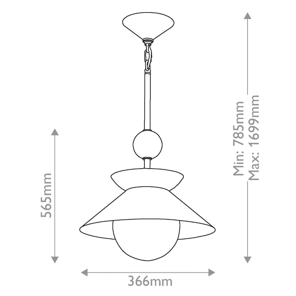 QN-SAUCER-1P-M-AB-OPAL Saucer 1 Light Medium Pendant Aged Brass