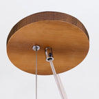QN-SFERA-1P-TEAK Sfera 1 Light Pendant Light Teak